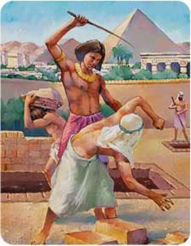 MOISÉS MATÓ A UN SOLDADO EGIPTO