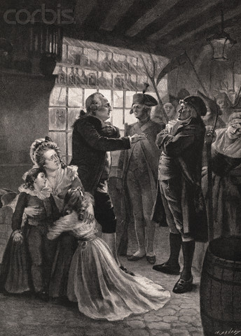 The royal family was arrested