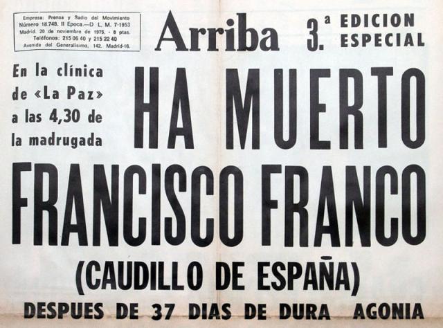 Muerte de Francisco Franco