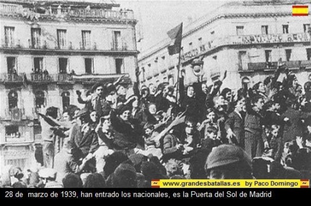 Fin de la guerra civil Española.