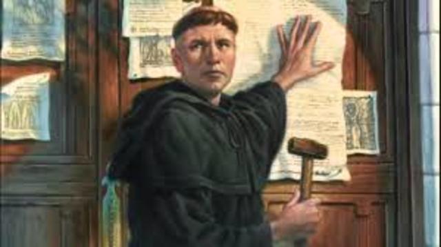 Martin Luther Publishes the 95 Theses