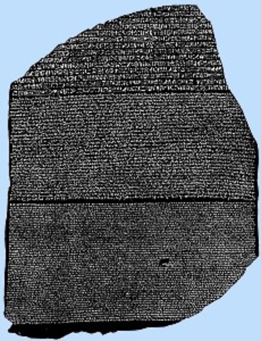 Napoleon's Army discovers the Rosetta Stone