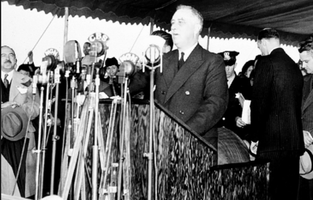 FDR speaks out