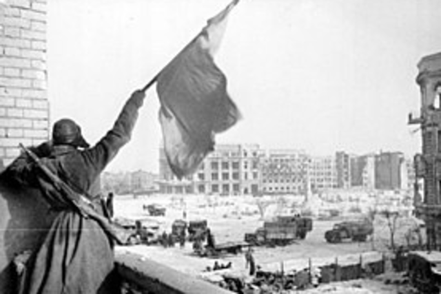 Start of Battle of Stalingrad