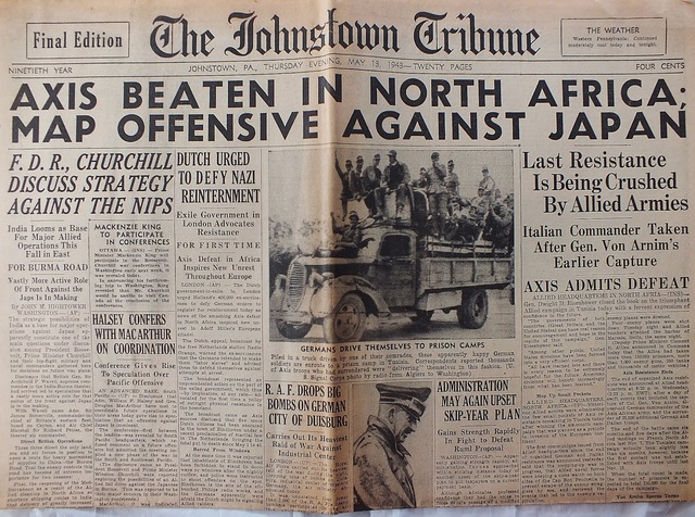 North African Campaign Is Ended