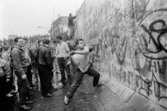 Destruction of Berlin Wall