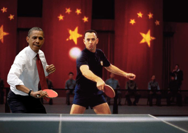Ping Pong Diplomacy