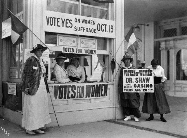 The Woman Suffrage Movement