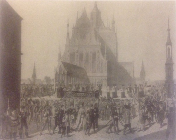 "The maid of Orleans" by Fr.Schiller / Iffland / Stage design: B.Verona