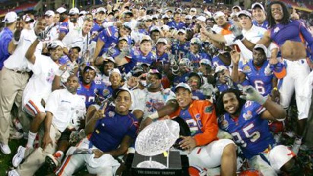 NCAA Football Champions Florida
