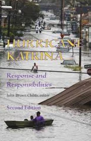 response  to Hurricane Katrina, assigning blame on all levels of government