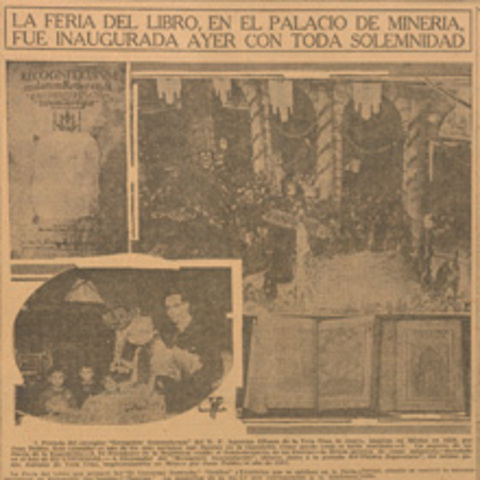Creación de la Asociación de Bibliotecarios Mexicanos y la primera Feria del Libro del Palacio de Minería