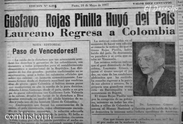 Golpe de estado de Gustavo Rojas Pinilla