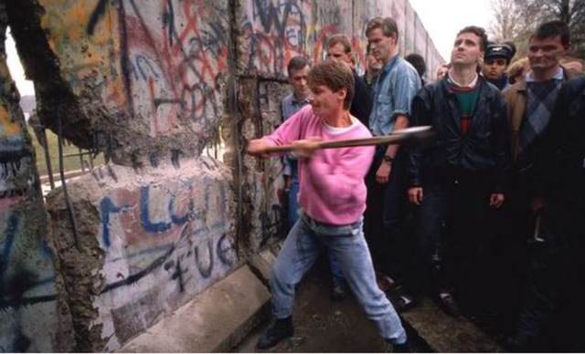 Tearing Down the Berlin Wall