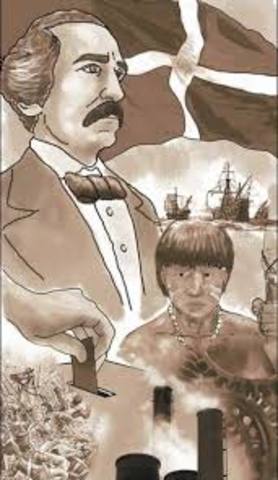 Principios inspiradores. La educación formal se inicia en la época de la colonia española, en el  año 1502. El currículo básico con clases de: lectura, escritura, cálculo y doctrina cristiana. El  sistema educativo no vario hasta el 1844.