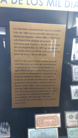 la Guerra de los mil días