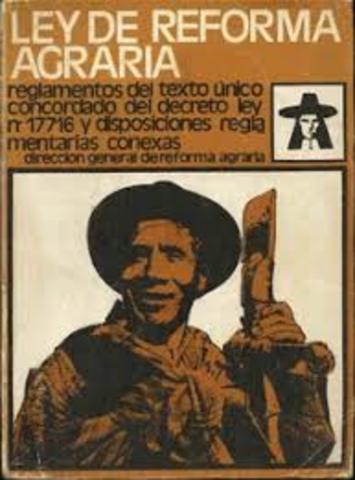 Reforma Agraria y Reforma del sistema bancario(1969)