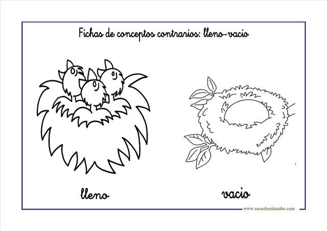 Conjuntos lleno-vacio