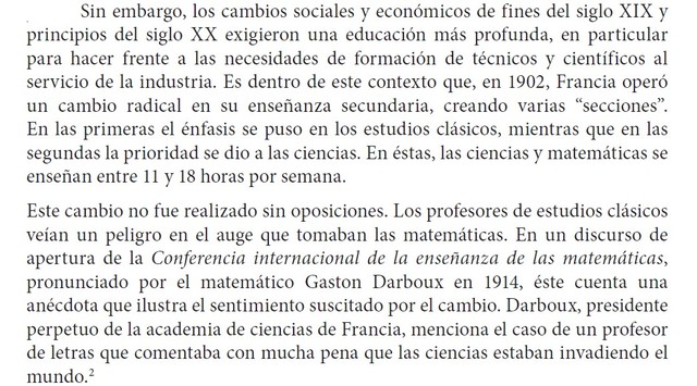 Discurso de apertura de Gaston Darboux.