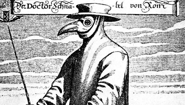 Black Death hit Europe