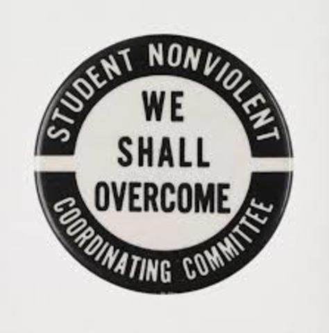 SNCC (Student Non-Violent Coordinating Committee is formed)