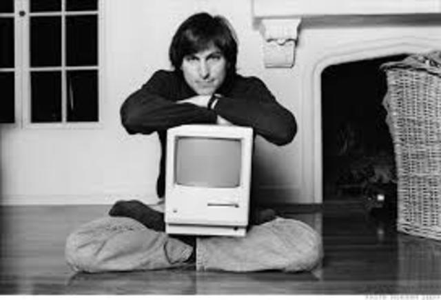 Steve Jobs introduces the first Macintosh computer.