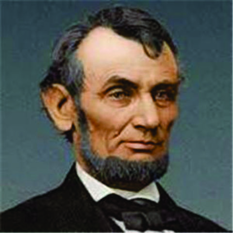 Abraham Lincoln is inaugurated