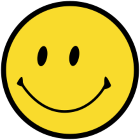 Smiley face designed by Harvey Ball