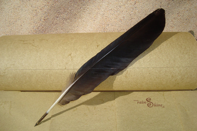 pluma para escribir