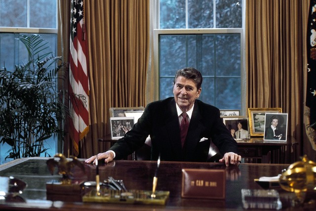 President Reagan Takes Office