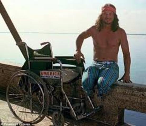 Lieutenant Dan loses his legs