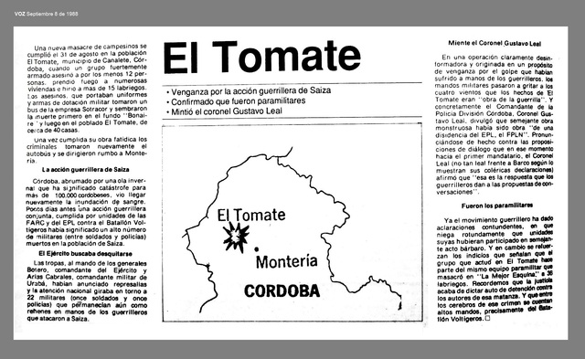 Matanza de El Tomate