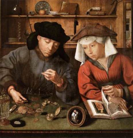 The Moneylender and His Wife