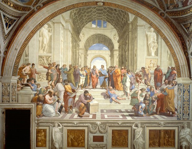 School of Athens is Painted