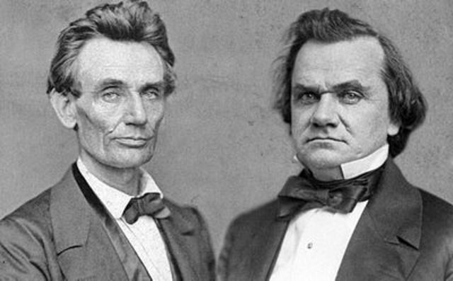 The Lincoln Douglas debates