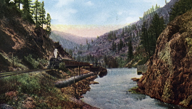 The Donner Party gets stuck and cannot continue