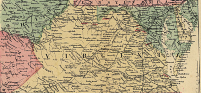 Virginia Secedes from the Union