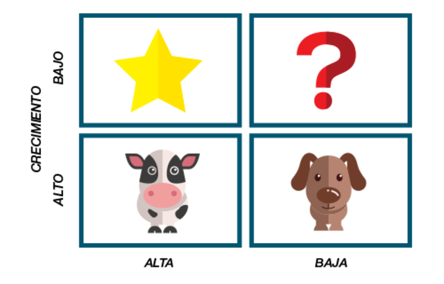 Análisis de crecimiento de portafolio y matriz BCG