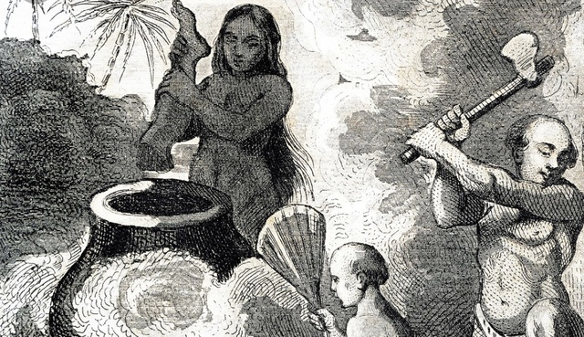 Donner Party resorts to canabolism.