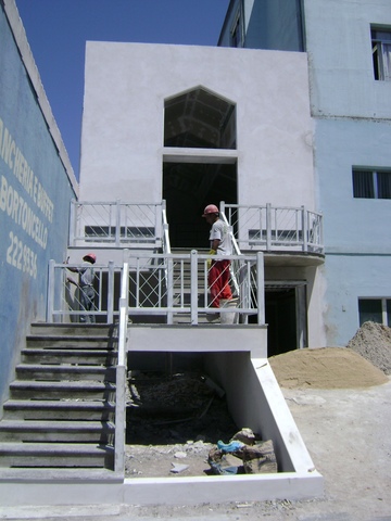 Obras da nova Capela do HU