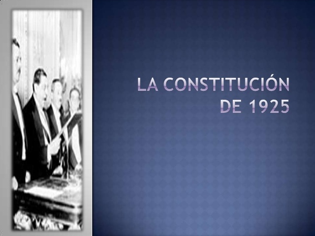APORTES DE LA CONSTITUCIÓN DE 1.925
