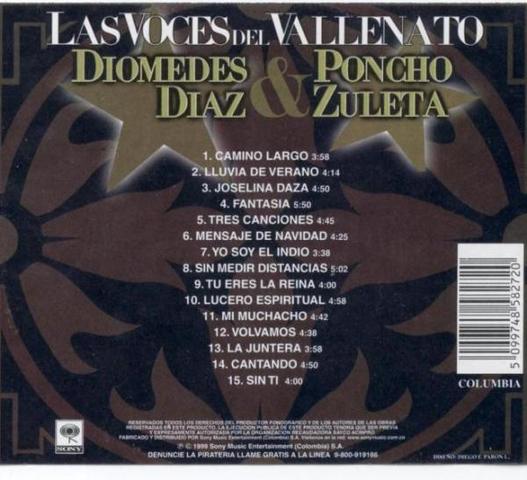 las voces del vallenato