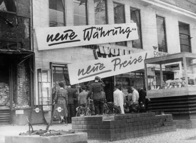 Introduction du Deutsche Mark