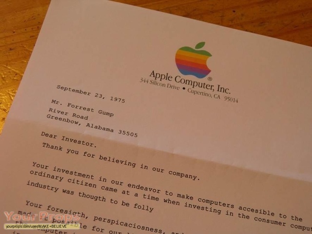 Investment in Apple.