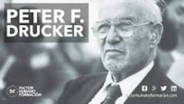 Peter Ferdinand Drucker , 1909-2005, LIBROS. 1966)El ejecutivo eficaz  (1973) La gerencia: tareas, responsabilidades y prácticas  (1985) La innovación y el empresariado innovador: la práctica y los principios  (1954)The Practice of Management (1993)