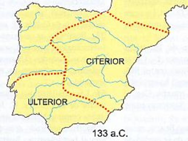HISPANIA ULTERIOR Y CITERIOR
