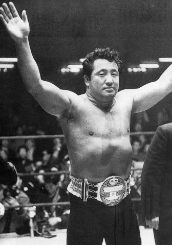 Eerste puroresu worstelaar: Rikidozan