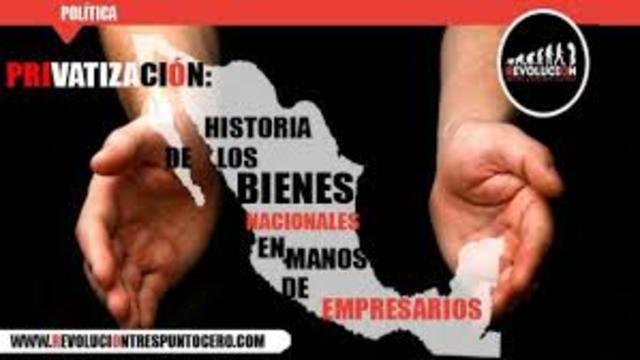 Se privatizan las industrias paraestatales