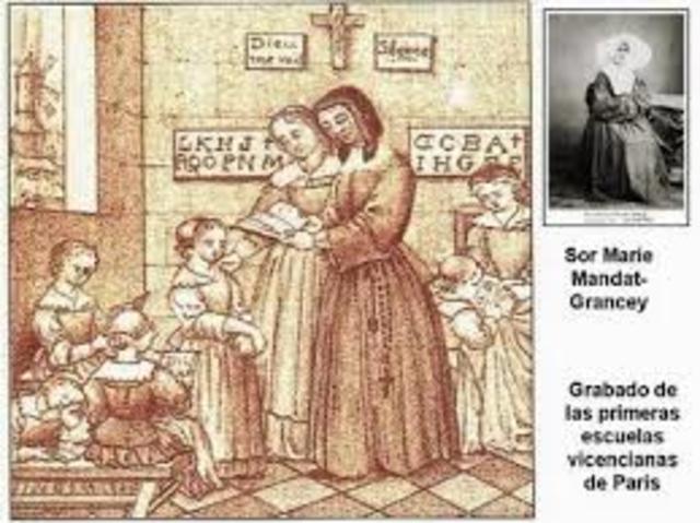 Primeras enseñanzas: Escuelas