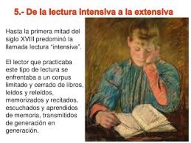SIGLO  XVIII : Lectura Intensiva